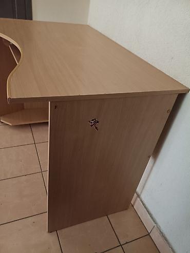 Компьютерные столы: Компьютерный стол, Б/у, С полками — 5