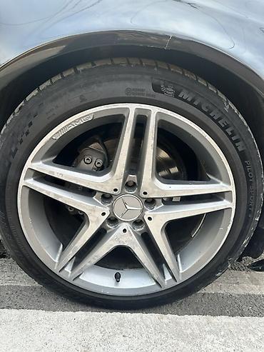 mercedes benz e class w210: Литые Диски R 18 AMG, Комплект, отверстий - 5, Б/у — 1