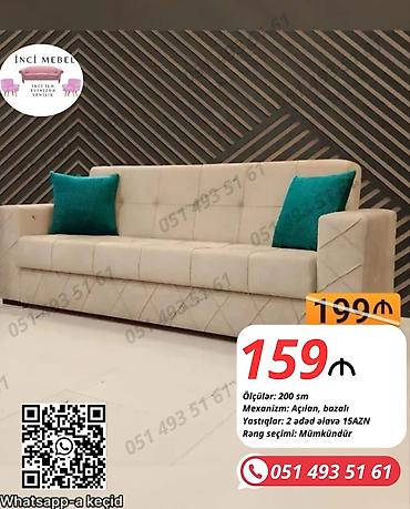 Divanlar: Divan-kravat, Yeni, Açılan, Bazalı, Parça, Rayonlara çatdırılma — 1