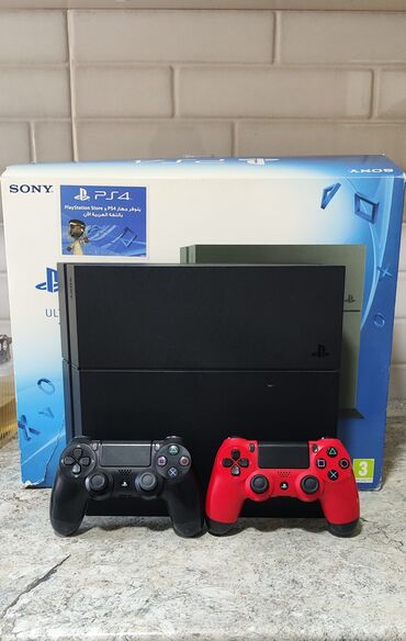 PS4 (Sony PlayStation 4): PlayStation 4 Fat (третья ревизия) 1000 GB. Приставка в шикарном