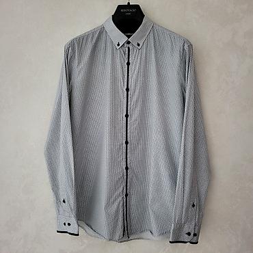 soft shell: Мужская рубашка, L, XL, Новый, цвет - Серый, Платная доставка, Самовывоз — 1