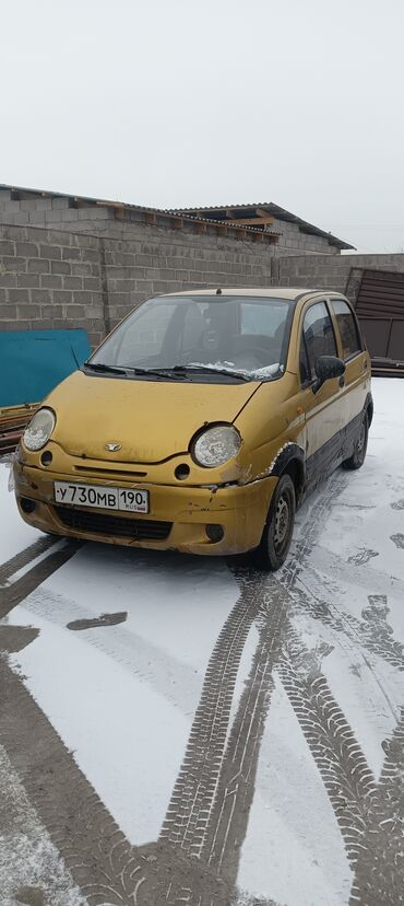 Daewoo: Daewoo Matiz: 2004 г., 0.8 л, Механика, Бензин, Хэтчбэк