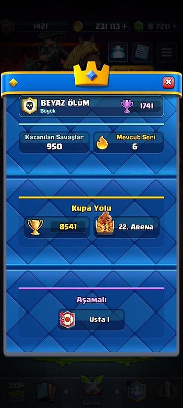 qizil destleri: Clash Royale oyun hesabı – eInur5555 - Klan: “BEYAZ ÖLÜM” (Böyük) — 2