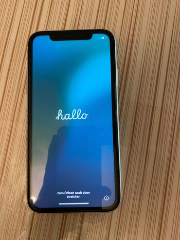 11 ekran: IPhone 11, 64 GB, Ağ, Barmaq izi, Simsiz şarj, Face ID