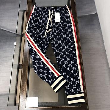 yagis geyimi: İdman Şalvar, Gucci, M, rəng - Mavi — 1