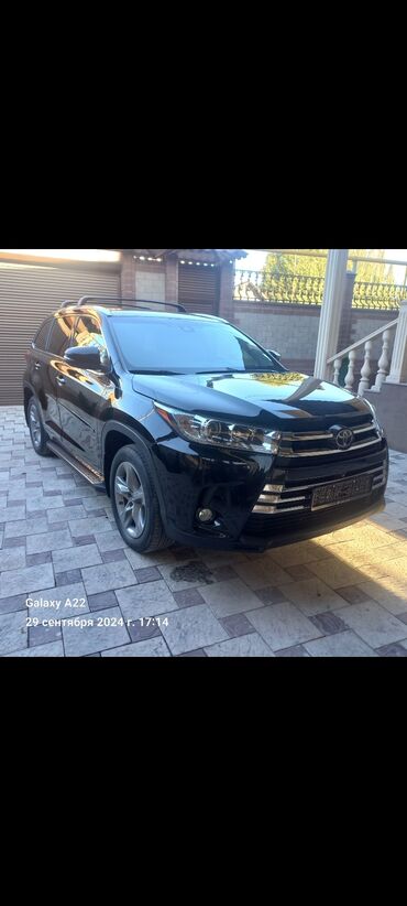 Toyota: Toyota Highlander: 2018 г., 3.5 л, Автомат, Бензин, Внедорожник