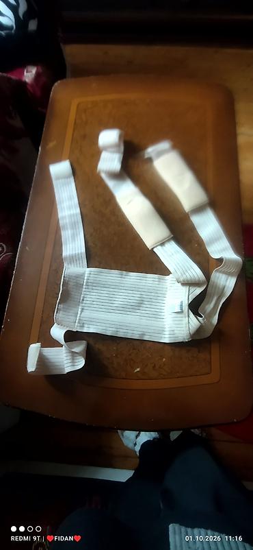Qamət korrektorları: Duruş korrektor kəməri (arxa-çiyin üçün) - Elastik materialdan — 1