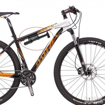 Dodaci za bicikl: Pumpa, pumpica za bicikl sa drzacem, nosacem NOVO, 123 grama PUMPA + — 3