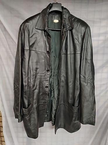 guado leather jacket: MONA muški kožni mantil / duža jakna (Prirodna koža) Na prodaju — 1