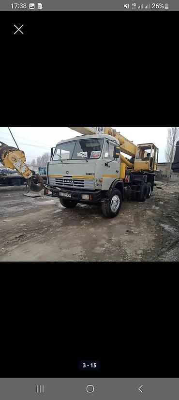 Автокраны: Автокран, Камаз, 2001 г., 25 м — 12