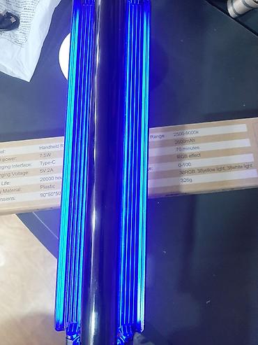Фото и видеокамеры: Portativ RGB LED İşıq Çubuğu upokovkada tep tez - Model: Handheld RGB — 5