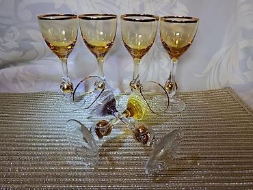autima: Case kristal,Bohemija,rucni rad za zestoko pice 1950g+. Case — 2