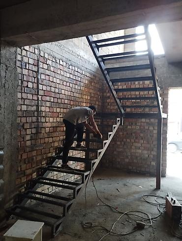 Обшивка лестниц: Каркас жасайбыз — 2