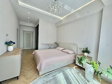 town: 3 комнаты, 80 м², Ак-Кеме Элитка, 2 этаж, Евроремонт — 9