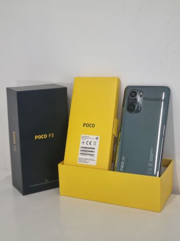 Poco: Poco F3, Б/у, 256 ГБ, цвет - Серый, 2 SIM