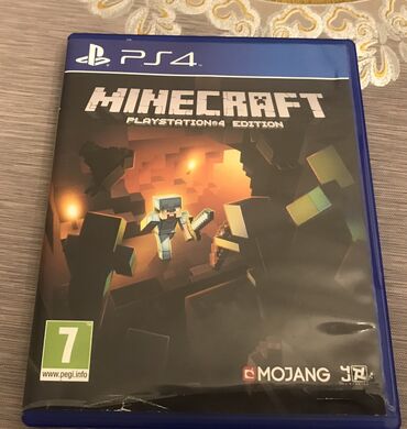 PS4 (Sony Playstation 4): Minecraft diski Cızığsız diskdir Barter varSatılır