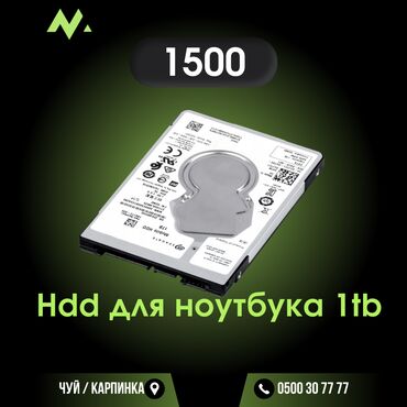 кредит ноутбук: Накопитель, Б/у, HDD, 1 ТБ, Для ноутбука