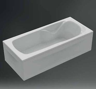 hamam kafeli: Akril vanna – düzbucaqlı model - Material: yüksək keyfiyyətli akril — 1