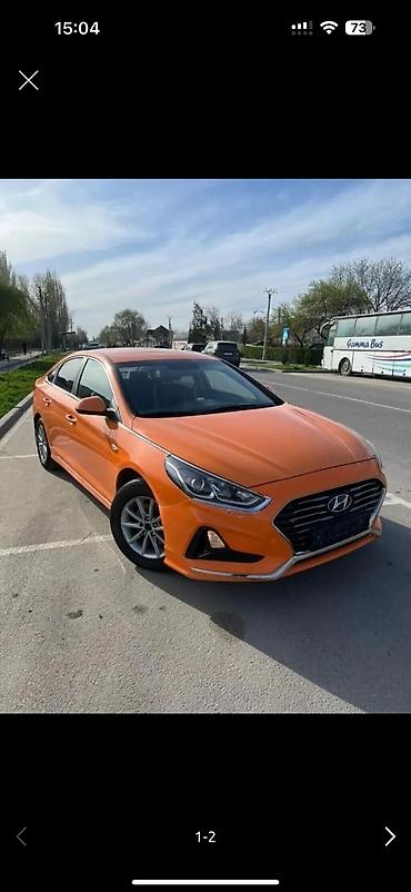 автомобиль для такси: Сдаю Hyundai Sonata под такси, Долгосрочно, | Залог — 1