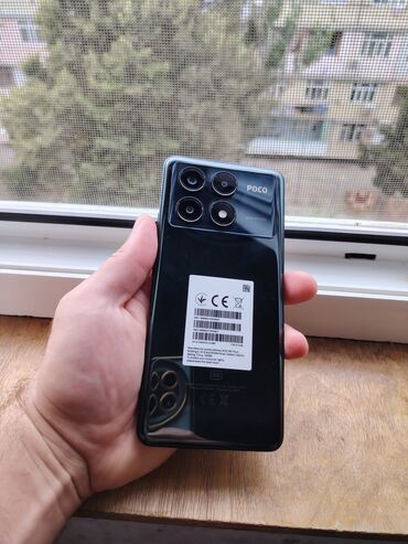 Poco X6 Pro 5G, 512 GB, rəng - Qara, Barmaq izi