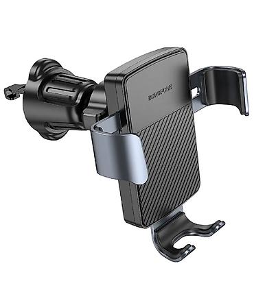 Другие аксессуары для мобильных телефонов: Автодержатель BOROFONE BH118 Refined gravity car holder (black metal — 6