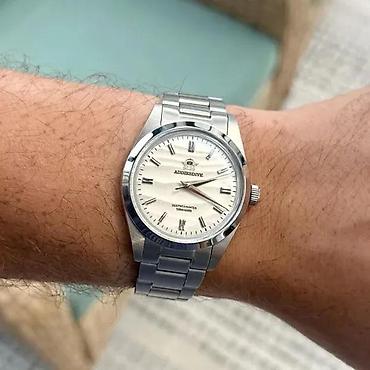 Ručni satovi: ADDIESDIVE AD2030 - 36mm - Bela - Seiko VH31 - MechaQuartz Potpuno — 2