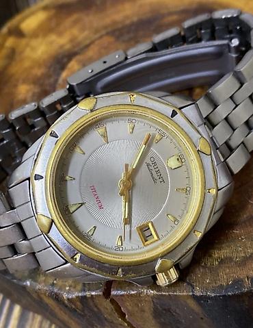 saat alan: Orient Mechanical Titanium qol saatı - Korpus və qolbaq: titan – — 4