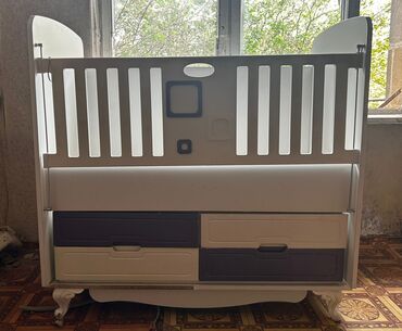 qiz usagi sekilleri: Для девочки и мальчика, Новый, Четырехугольная, Колыбель, Без бортиков, С матрасом, Без механизма качания
