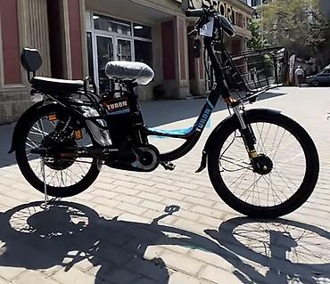velosiped irşad: 2BATERYALI TURON Elektron velosiped 3 ay istifadə olunub,Turon — 1