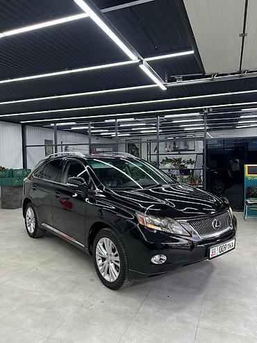 rx 2017: Lexus RX: 2009 г., 3.5 л, Автомат, Гибрид, Внедорожник — 1