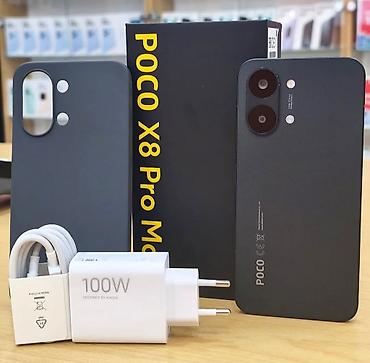 Poco X8 Pro Max 5G 12/256GB 1190AZN 12/512GB 1290AZN ƏDV VAR. KREDİT