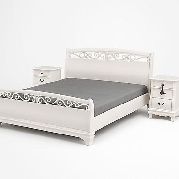 spada step: Кровать Madeira (Италия) + две тумбочки + основание для матраса в — 2