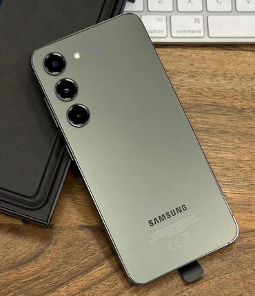 samsung s23 qiyməti: Samsung Galaxy S23, 256 GB, rəng - Yaşıl, Zəmanət, Barmaq izi, İki sim kartlı