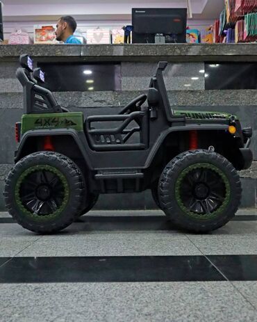 Uşaq üçün elektrik maşınları: 🚙 Uşaq üçün Şarjlı “Campero Running” ✨ 🔑 Açarla işə salınma 💡 İnteqrə — 3