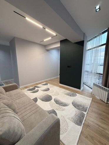 квартиры в районе пишпек: 2 комнаты, 62 м², Элитка, 9 этаж, Евроремонт