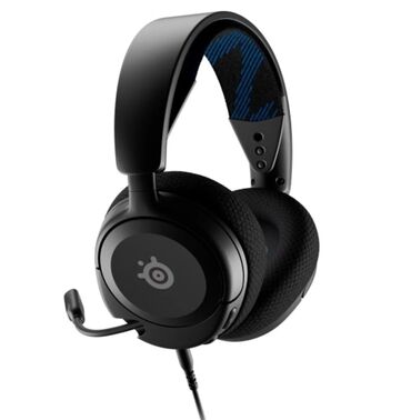 Наушники: Б/у Проводные Наушники, SteelSeries, цвет - Черный