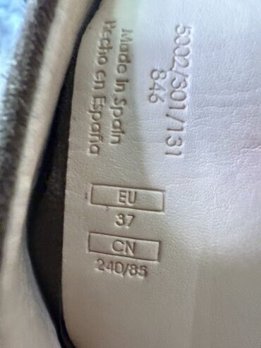 Çəkmələr: Uzunboğaz, Zara, Ölçü: 37, rəng - Qəhvəyi, İşlənmiş — 9