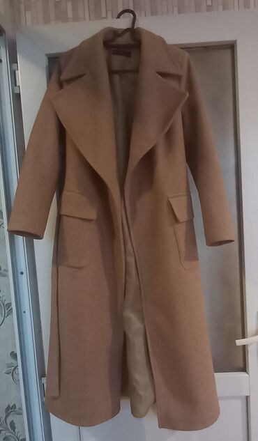 qadın qış paltoları: Palto M (EU 38), rəng - Bej