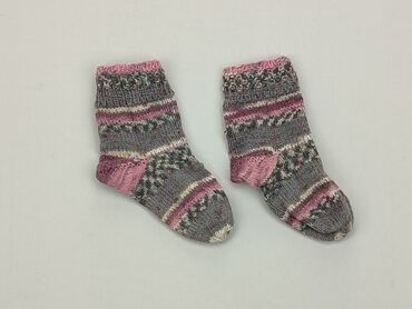 długie skarpety dziewczęce: Socks, 19–21, condition - Good