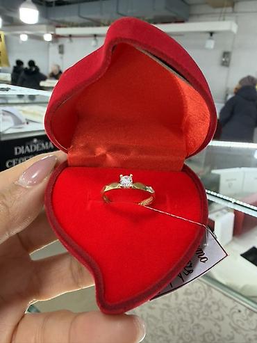 Кольца: Кольцо, Помолвочное, Проба 585, Женские, Новый — 5