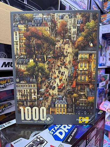3d пазл: Пазл Art Puzzle на 1000 элементов. - Сюжет: живописная городская — 1