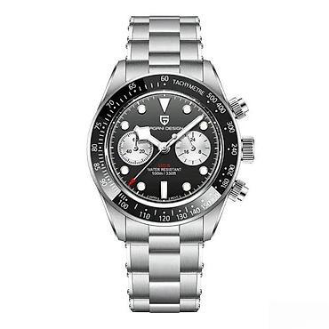 Ručni satovi: PAGANI DESIGN PD-1718 - 39.5mm -Crna- Tudor BB Chrono Homage Potpuno — 5