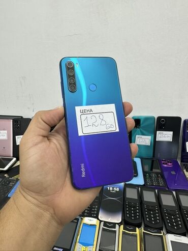 iphone 8s plus: Redmi Note 8, 128 ГБ, Отпечаток пальца