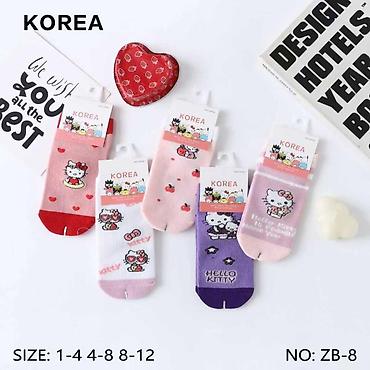 Домашние тапочки: Корейские носки с принтами - Яркие модели с популярными персонажами и — 3