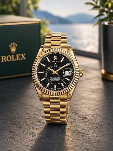 Aksesuarlar: Yeni, Qol saatı, Rolex, rəng - Yaşıl — 7