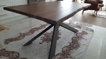 Stolovi: Trpezarijski Sto – Drvo i Metal | Izrada po narudžbini 🪑 Ručno rađeni — 6