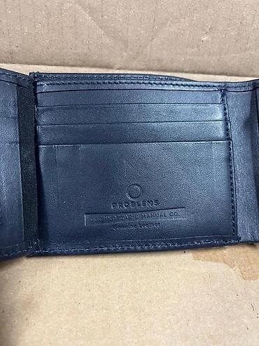 Novčanici: Muški kožni novčanik – Problems (Genuine Leather) - Materijal: prava — 2