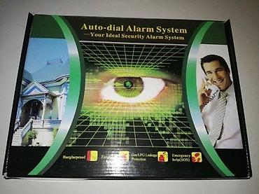 apple 11: Bežični kućni alarmni sistem sa auto-dial funkcijom Komplet sadrži: - — 4