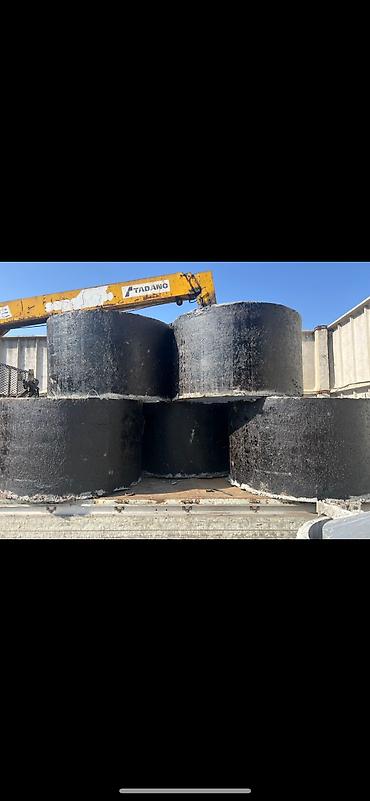 Железобетонные (ЖБИ) кольца для септика: Железобетонное (ЖБИ) кольцо для септика Размер: 150 x 90 x 9 см, Платная установка, В розницу — 11