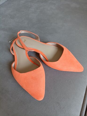 обувь женская большие размеры: Туфли 37, цвет - Оранжевый